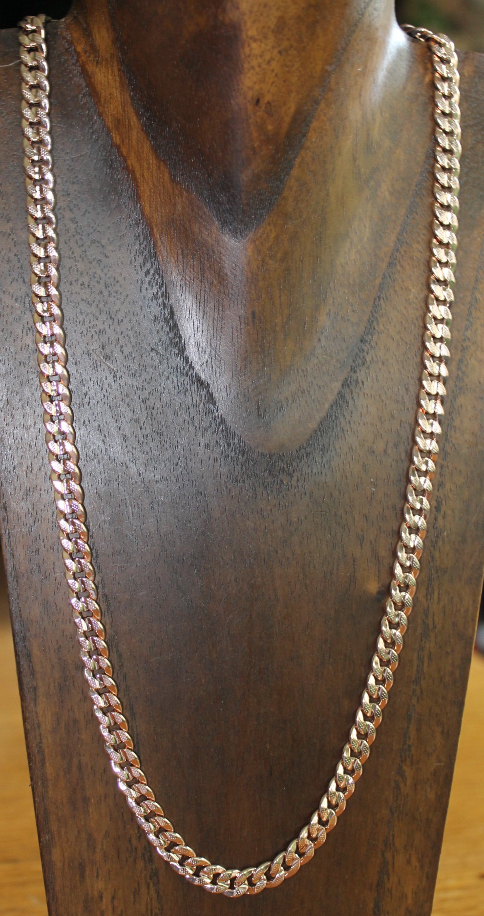 terciopelo Colgar Tiempos antiguos Collar cadena oro rosa de hombre, de mujer, de diseño n755 – Brazaletes y  Sortijas